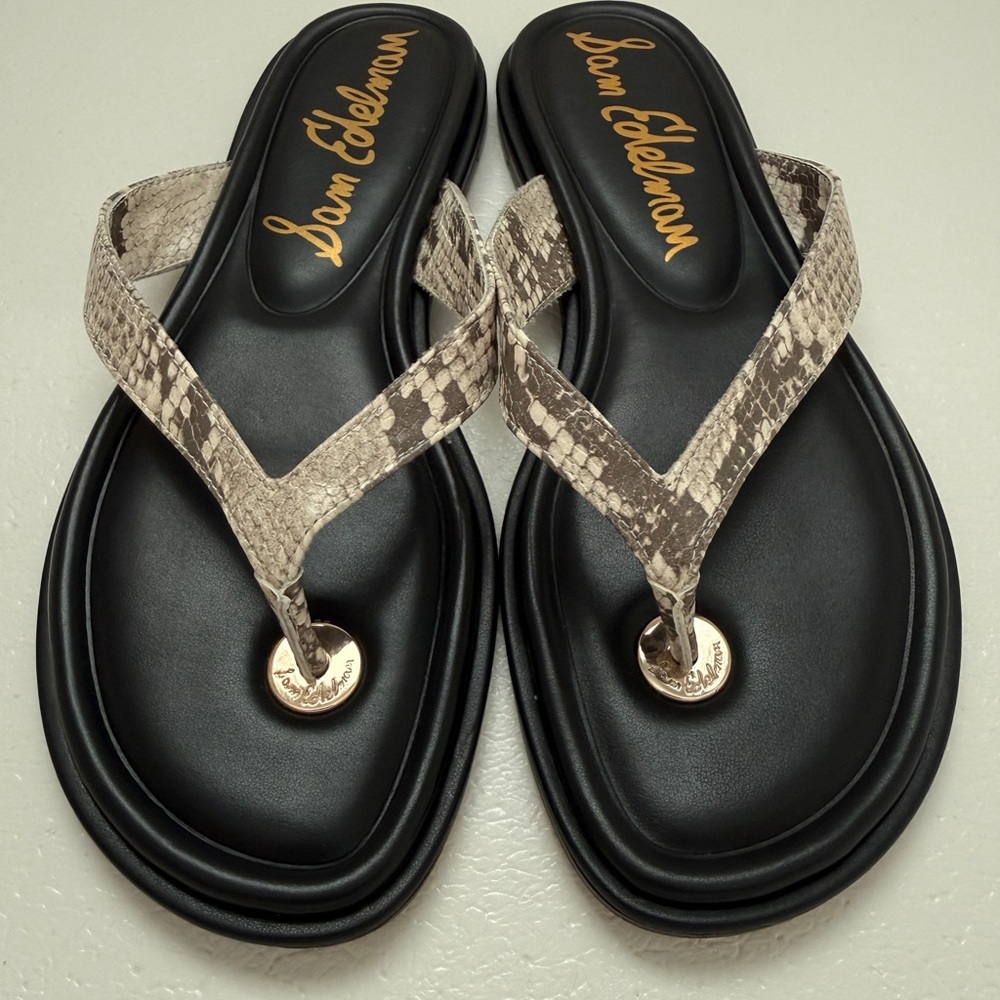 Sam Edelman Snake Print Remi Sandal
